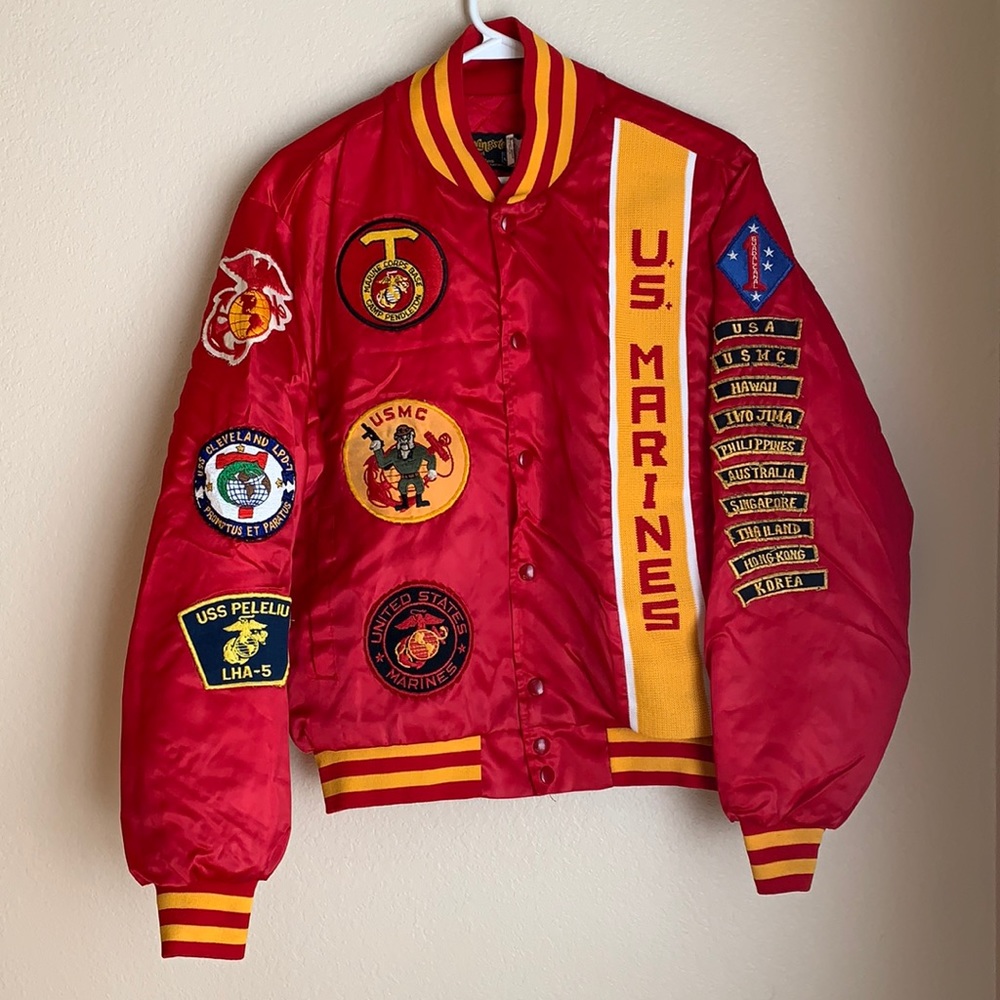 Authentic Vintage 1983 USMC Nylon Jacket